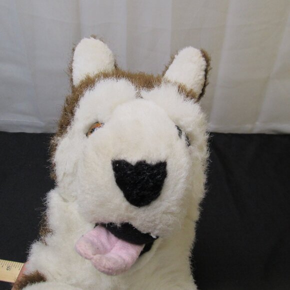 Vintage Luv Bunch Adorable Brown & White Husky Plush Stuffed Animal Toy - Picture 5 of 16